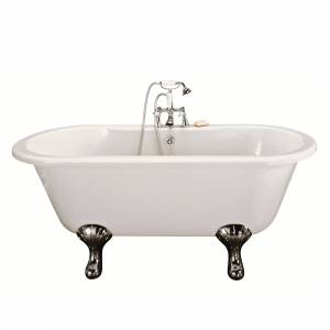 Unbranded 1500mm Double-Ended Freestanding Bath