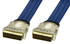 This super quality SCART cable features gold plated connectors and PC-OFC (Pure Crystal Oxygen Free 
