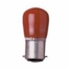 15W pygmy colour lightbulb bright red BC