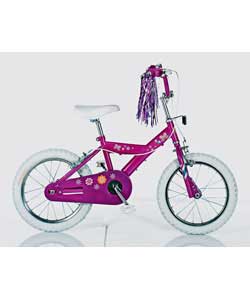 16 Inch Girls Cycle with Safety Set