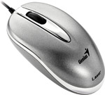 1600 dpi Mini Traveller Laser Mouse - Silver (