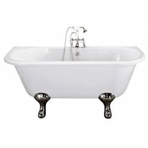 Unbranded 1700mm Back to Wall Freestanding Bath