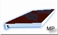 Unbranded 17mm 175mm x 5m cover board Mahogany -