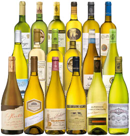 Unbranded 18-bottle Zesty Whites collection - Mixed case