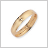 18 Carat Gold 5mm Court-Shaped Band Wedding Ring