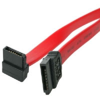 Unbranded 18 Serial ATA cable right angled at 1 end