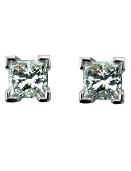 Unbranded 18ct Gold 0.33ct Diamond Studs Earrings 12153001