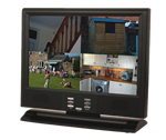 · 4-channel DVR built into a 19-inch TFT display · Supplied with a pre-installed 160Gb hard drive 