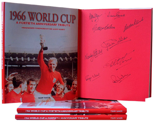 This superb large hard-back book has been produced to celebrate the 40th Anniversary of England