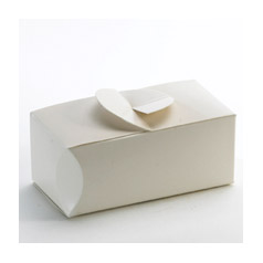 Unbranded 2 Chocolate Box In Ivory