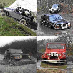 2 hour- 4 x 4 Experience with one to one tuition. (Berkshire)