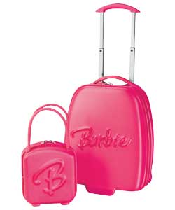 2 Piece Barbie Luggage Set