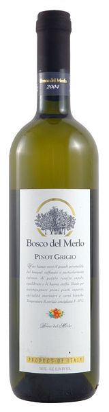 Unbranded 2007 Pinot Grigio Cru - Bosco del Merlo - Organic - Lison Pramaggiore