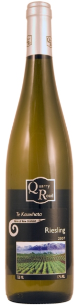 Unbranded 2007 Riesling, Te Kauwhata, Quarry Road Estate