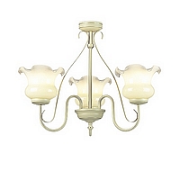 Unbranded 205 3CR - Cream and Gold Ceiling Light
