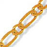 Unbranded 22in. Premium Quality Figaro Chain Necklace