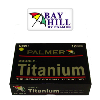 24 Bay Hill Double Titanium YELLOW Golf Balls