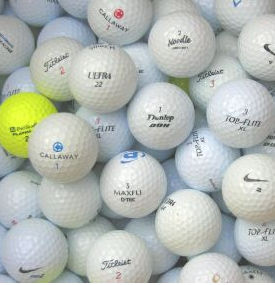 Unbranded 24 Mixed Grade A Golf Lake Balls