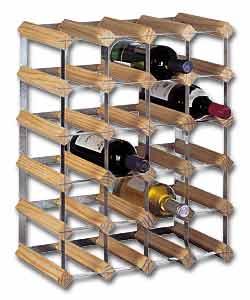 25 Bottle Wine Rack