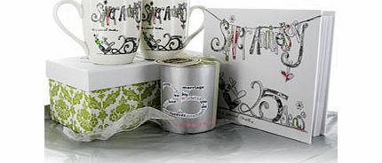 Unbranded 25th Silver Wedding Anniversary Gift Pack 4