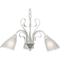 Unbranded 2794 3CG - 3 Light Cream and Gold Hanging Light