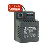3 - 12V 500mA AC DC Unregulated Power Supply