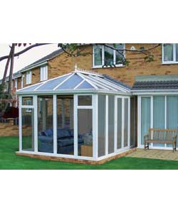 3.09m x 2.30m 2 Vent Edwardian Full Height Conservatory
