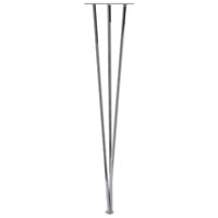 Dimensions: (H)710 mm, Made of steel, 3 bar leg with fixed plate, Tools required for fitting: