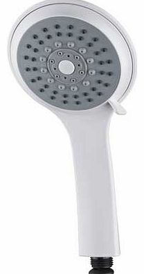 Unbranded 3 Function Shower Head - White