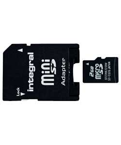Integral Micro SD 3 in 1 combo with USB 2.0 card reader.Compatible with all SD, micro SD and mini SD