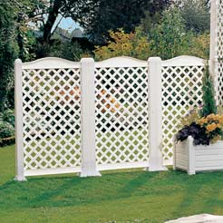 3 Piece Decorative Fencing