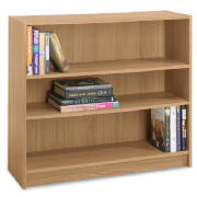 Unbranded 3 shelf 80cm Bookcase, Oak effect