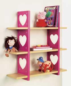 Wall mounted multimedia/general use 3 shelf unit.Capacity 160 CDs or 114 DVDs.Size (H)60, (W)60,