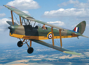 30 minute Tiger Moth flying lesson