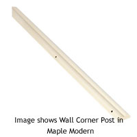 32mm Wall Corner Post for 625mm Base Cabinet Contemporary Maple Style