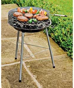 Unbranded 35cm Charcoal Round BBQ