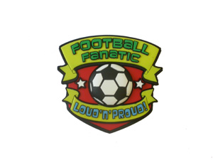 3D Badge, Football Fanatic