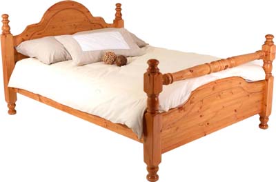 3Ft Classic Rail Pine Bed