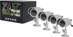 · View and record from 4 different CCTV cameras at any one time with this total security solution 