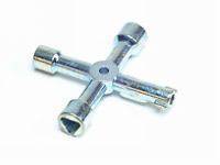 - A Multi-Purpose Four Way Key  - Used  for Gas  Water and Electric Meter Cupboards  Air Conditionin