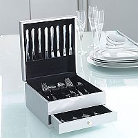 Presented in a silver coloured gift box. Stainless