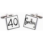 40 Something Cufflinks