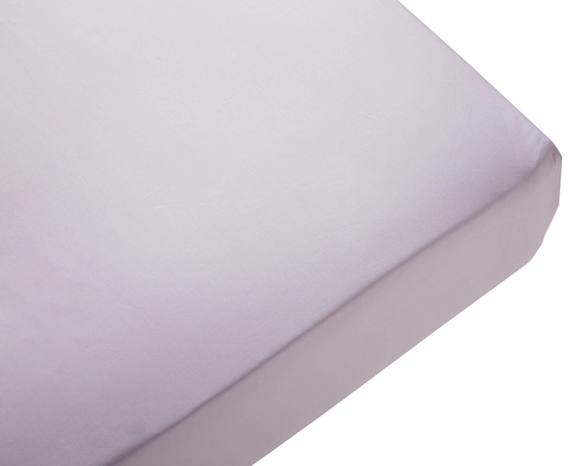 Unbranded 400 Thread Egyptian fitted sheet Double Lavender