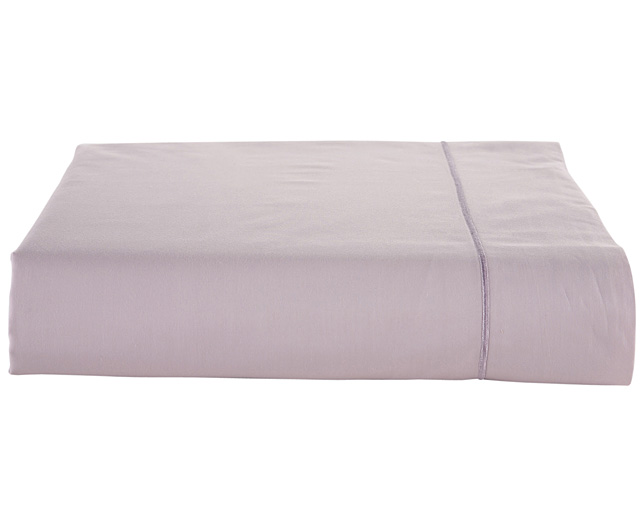 Unbranded 400 Thread Egyptian flat sheet Double Lavender