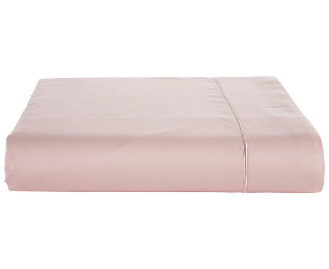 Unbranded 400 Thread Egyptian flat sheet Double Pink