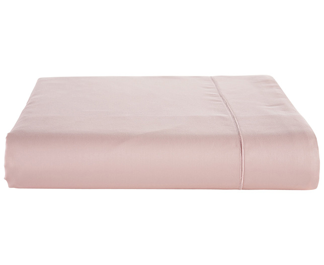 Unbranded 400 Thread Egyptian flat sheet Single Pink