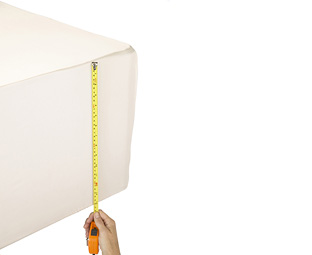 Unbranded 400 thread ex deep Egyptian sheets 18inch dbl