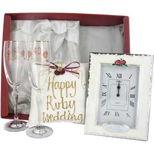 We at A1 Gifts have the answer to your `Ruby Wedding Anniversary Gift Buying` prayers as we have dev