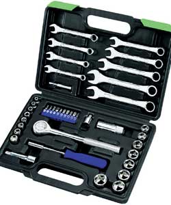 Unbranded 41 Piece Socket and Wrench Set