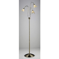 Unbranded 4493 3AB - Antique Brass Floor Lamp